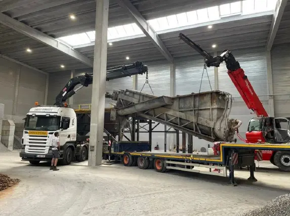 Bodem-as installatie 2