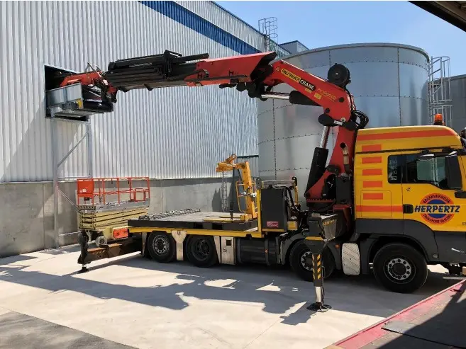 Leveren en monteren transportband 3